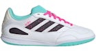 adidas Super Sala Competition 3 Indoor Cloud White Aurora Black Flash Aqua (GS)