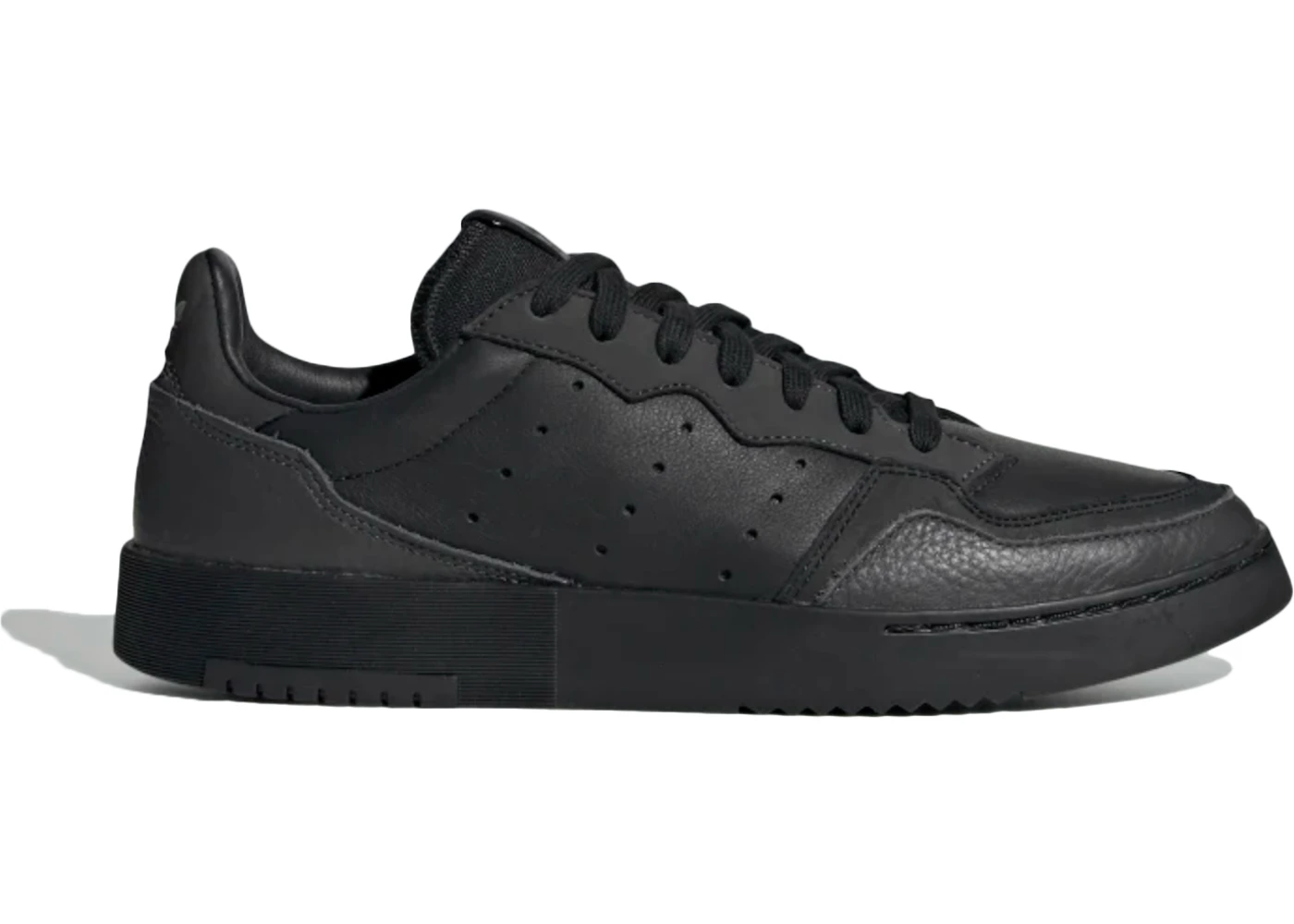 Adidas supercourt all best sale black