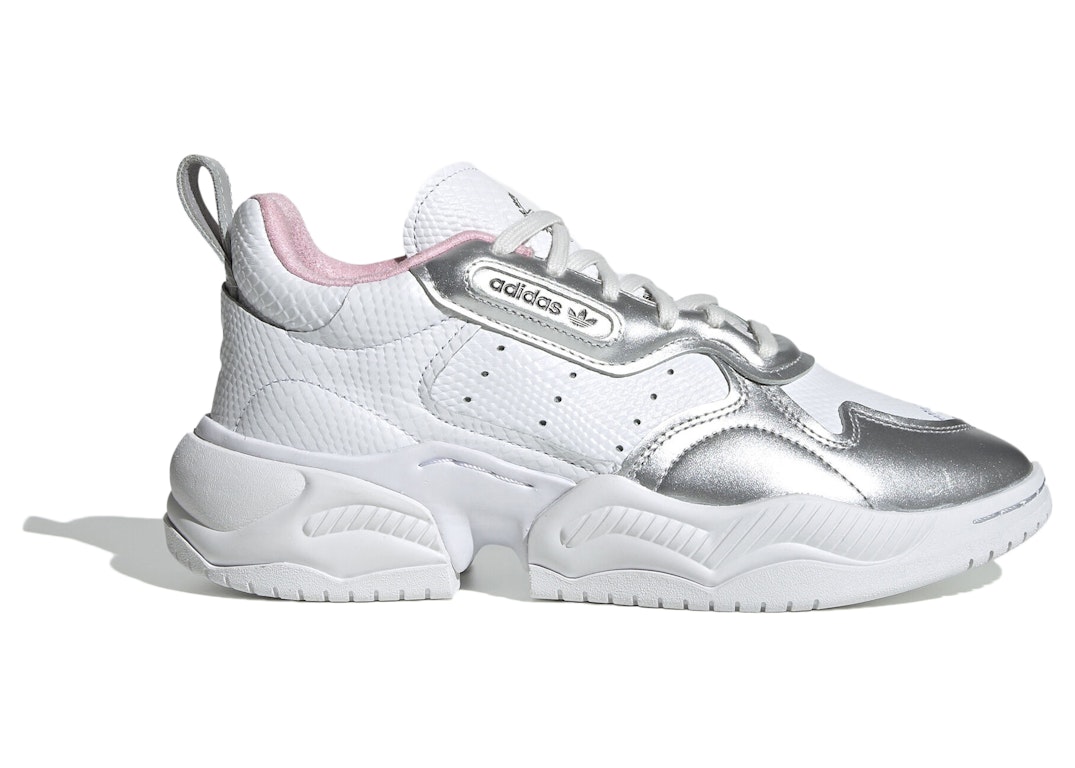 Pre-owned Adidas Originals Adidas Supercourt Rx Crystal White True Pink (women's) In True Pink/crystal White/cloud White