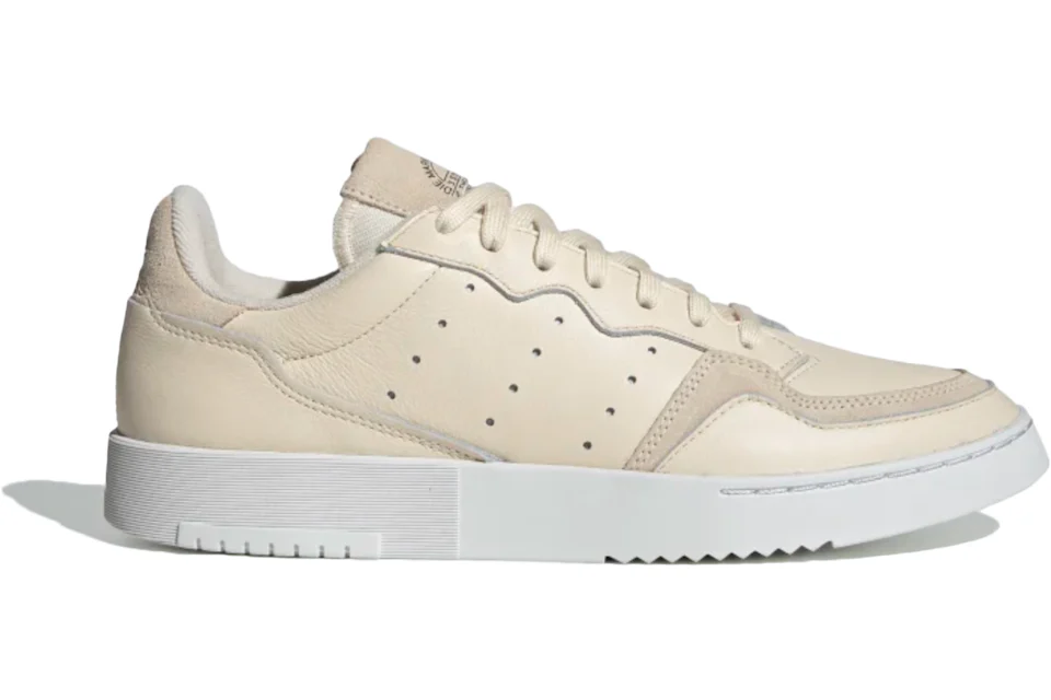 Adidas super court raw best sale white