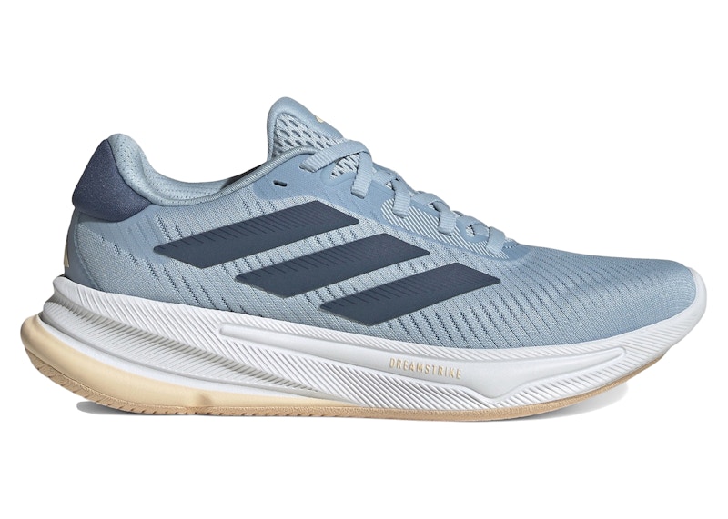 Pre-owned Adidas Originals Supernova Ease (women's) Sneakers In Wonder Blue/preloved Ink/crystal Sand