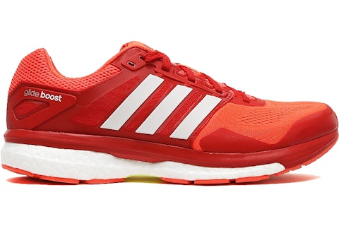 adidas Supernova Glide Boost 7 Scarlet Solar Red Men s B33382 US
