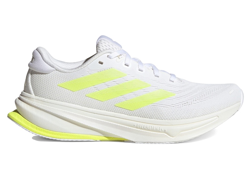adidas Supernova Rise 2 Cloud White Hi-Res Yellow Dash Grey (Women's) - JR7689