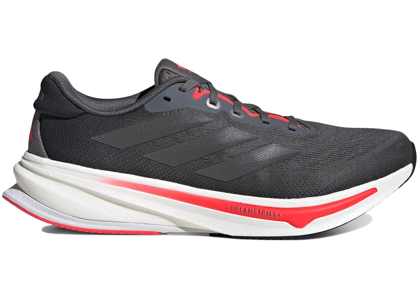 adidas Supernova Rise 2 Grey Five Night Metallic Lucid Red Men's ...