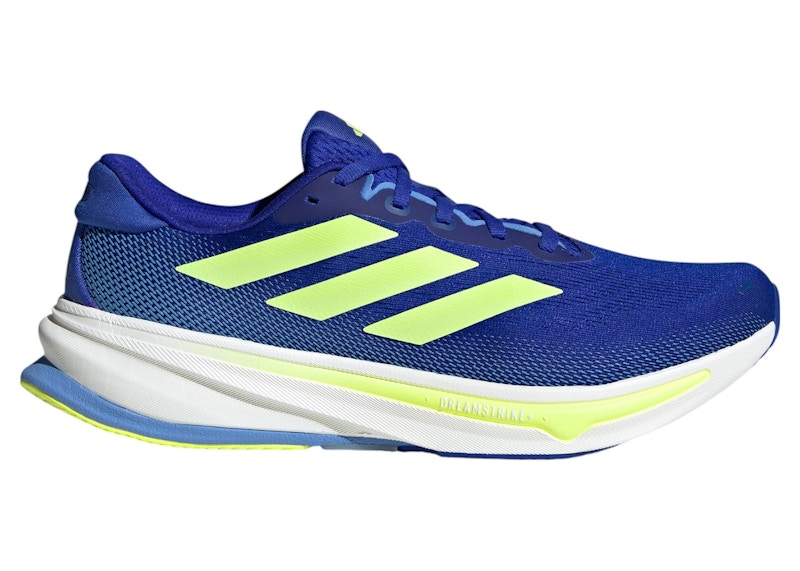 adidas Supernova Rise 2 'Lucid Blue Hi-Res Yellow' | Men's Size 9.5 - JQ7704