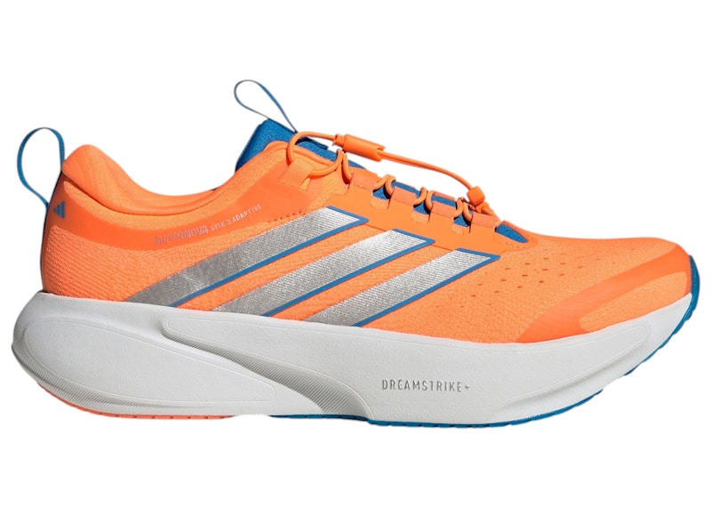 adidas Supernova Rise 3 Adaptive Lucid Orange Silber Metallisch Blau