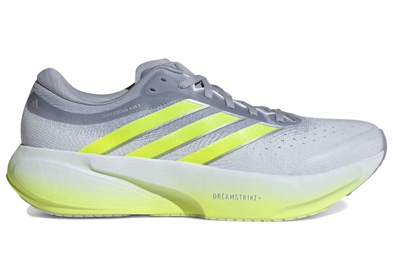 adidas Supernova Rise 3 Halo Silber Solargelb