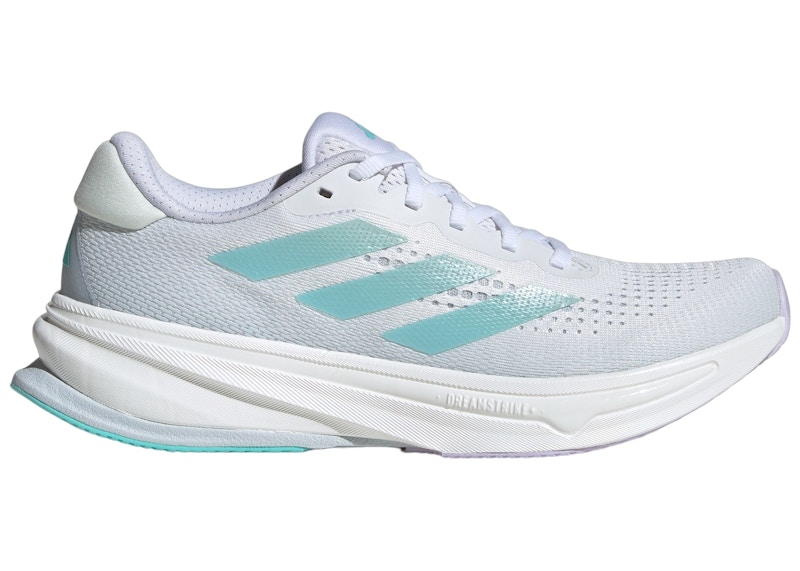 Pre-owned Adidas Originals Supernova Rise (women's) Sneakers In Cloud White/linen Green Met./flash Aqua
