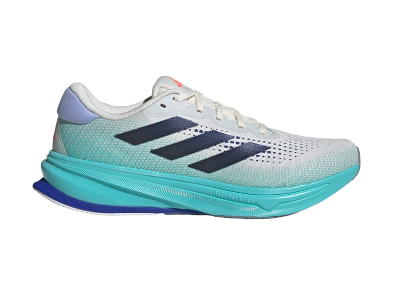 adidas Supernova Rise Off White Lucid Blue Flash Aqua (Women's) - JI3055