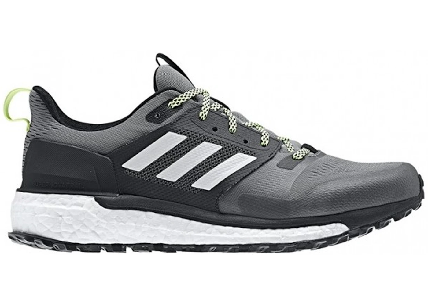 adidas Supernova Trail Grey Six Core Black Men s B96280 US