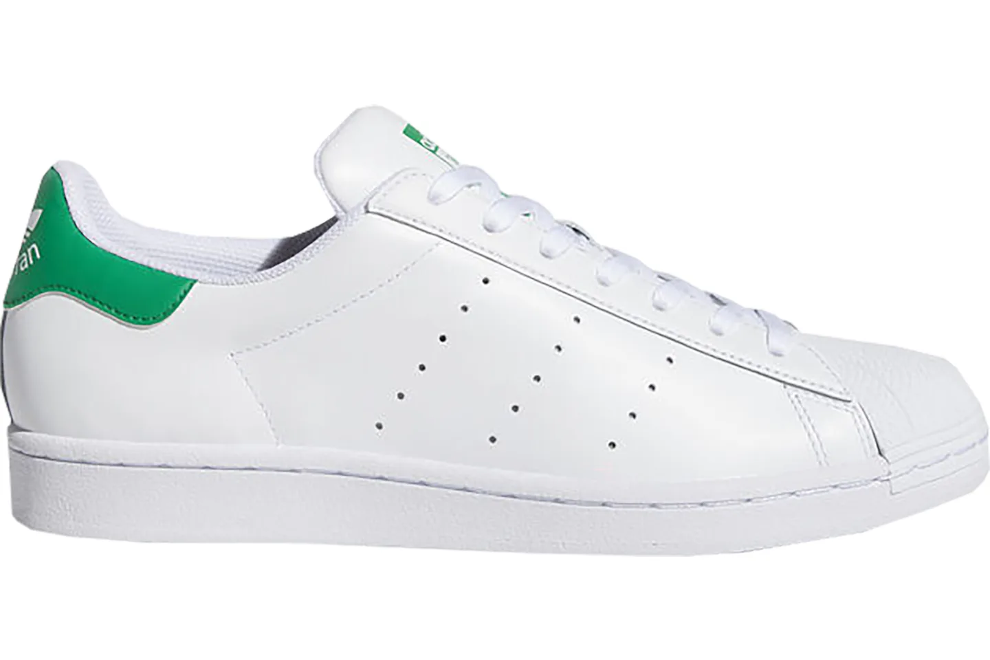 adidas Superstan White Green - FX0468
