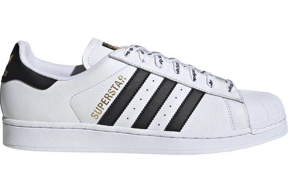 Adidas superstar black white size 6 best sale