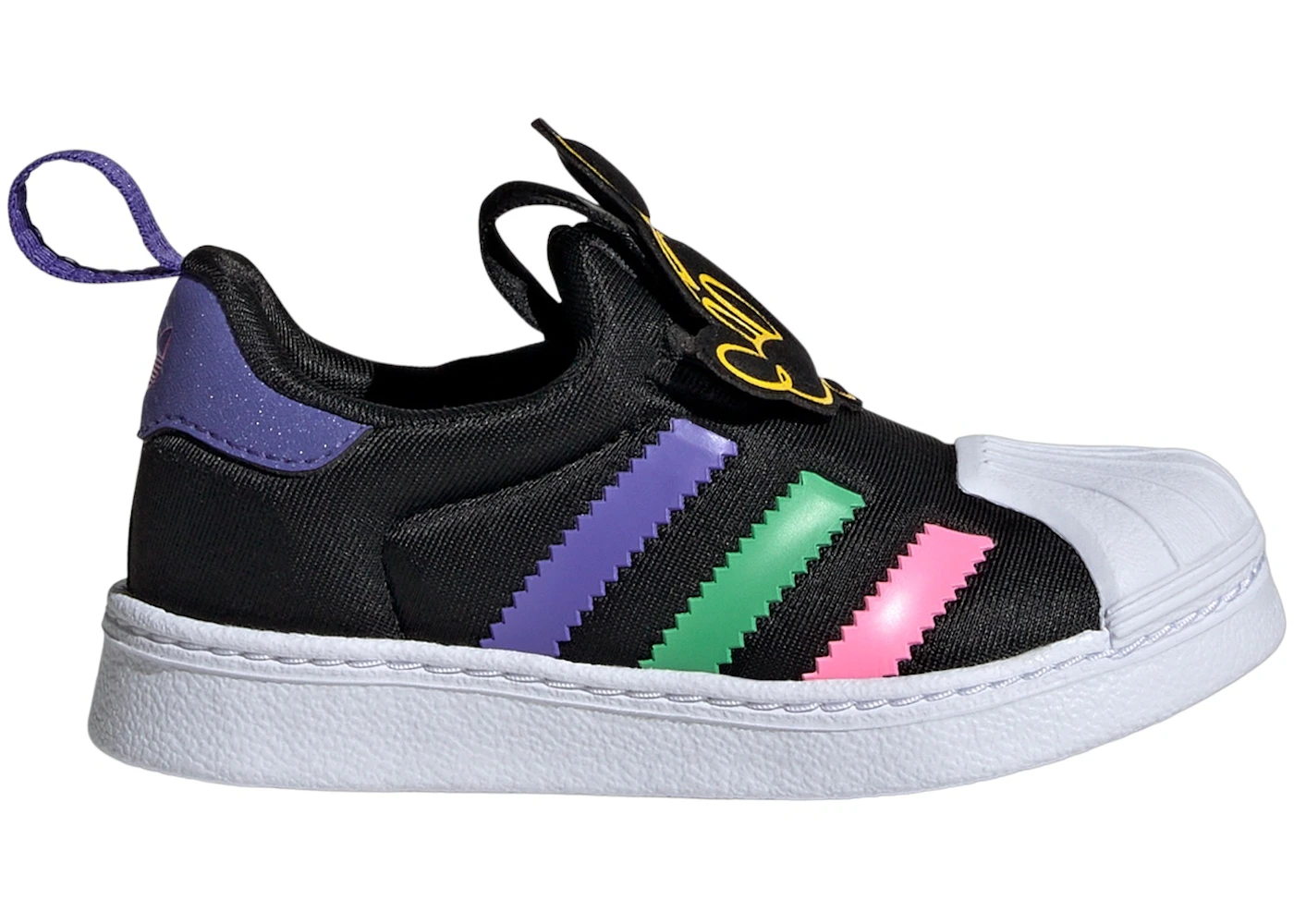 adidas Superstar 360 Disney Mickey Core Black Cloud White Yellow