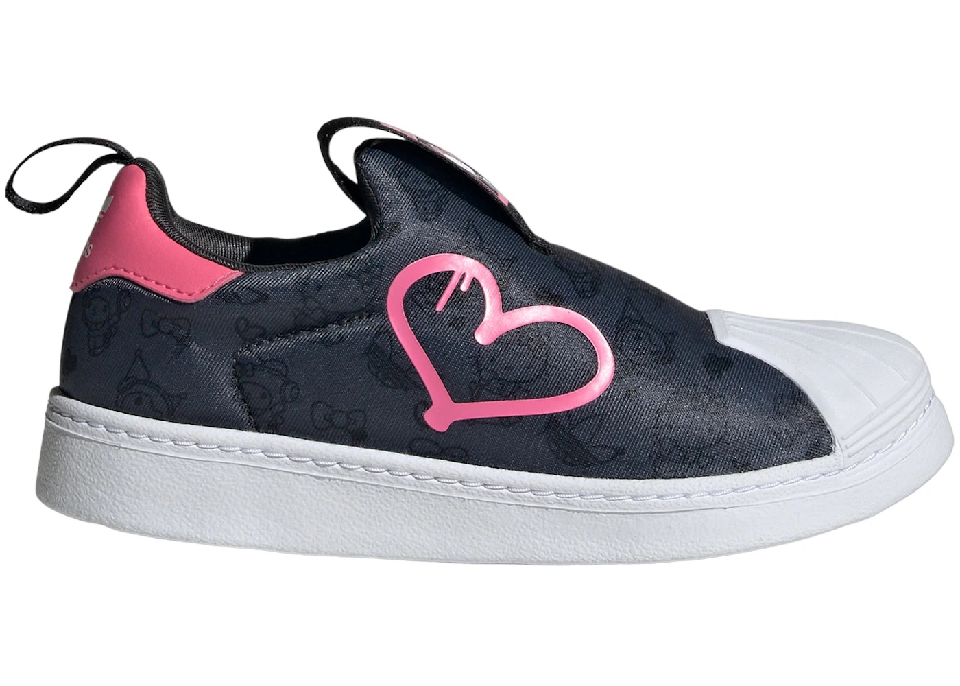 adidas Superstar 360 Hello Kitty And Friends Carbon Core Black Pink Fusion (PS) - IF3554 - US adidas Superstar 360 Hello Kitty And Friends Carbon Core Black Pink Fusion (PS) - IF3554 - US