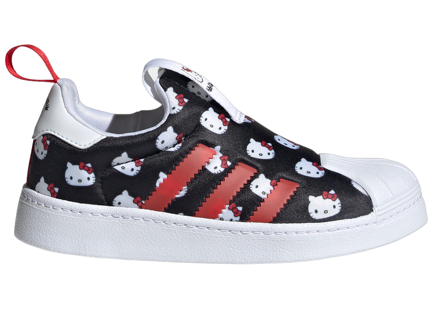 adidas Superstar 360 Hello Kitty Cloud White Core Black Vivid Red (PS)