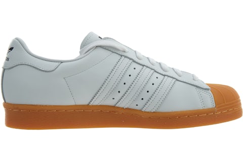 adidas Superstar 80s Dlx White White-Gold Metallic Men's - S75830 - US adidas Superstar 80s Dlx White White-Gold Metallic Men's - S75830 - US