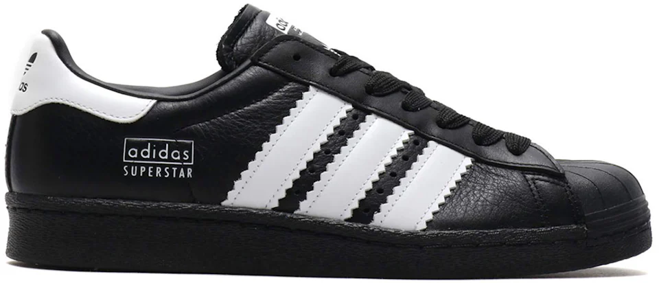 adidas Superstar 80s Enlarged Stripes Black