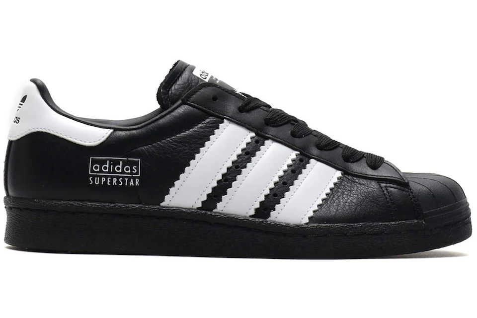 adidas Superstar 80s Enlarged Stripes Black