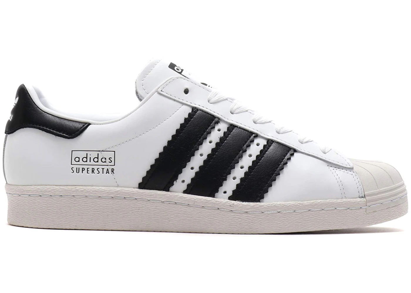 adidas Superstar 80s Enlarged Stripes White Men s CG6496 US