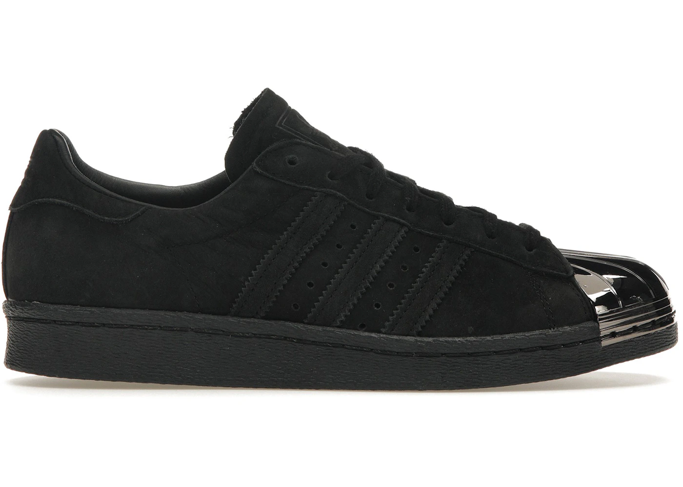 Adidas Originals Superstar 80s Adidas Superstar Black And Metallic