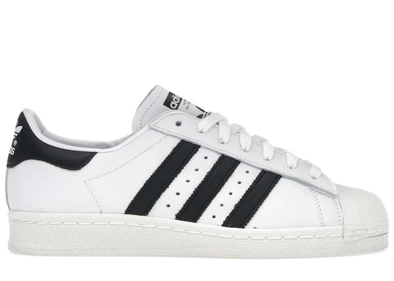 adidas Superstar 82 White Core Black Men's - JI2025 - US