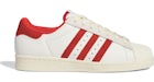 adidas Superstar 82 White Vivid Red