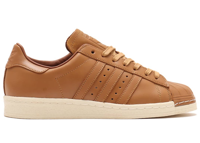 Adidas superstar tan best sale