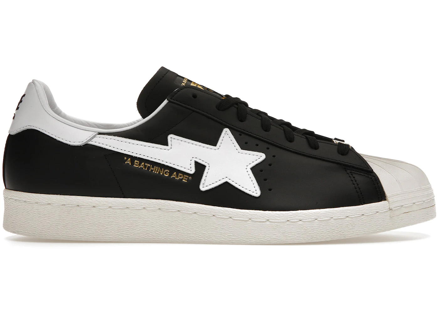 adidas Superstar 80s Bape Black White Gold (2022) Men's - IF2385/1I73-191-919/1I73-291-917 - US adidas Superstar 80s Bape Black White Gold (2022) Men's - IF2385/1I73-191-919/1I73-291-917 - US