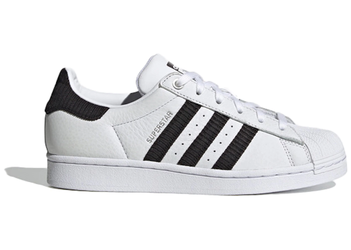 Superstar white with black stripes womens Clearance