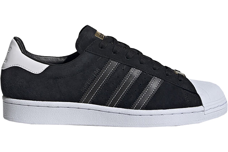 adidas Superstar Black Suede White Men s EH1543 GB