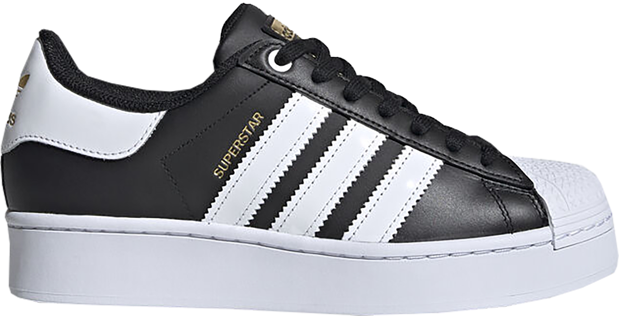 womens adidas superstar black and white