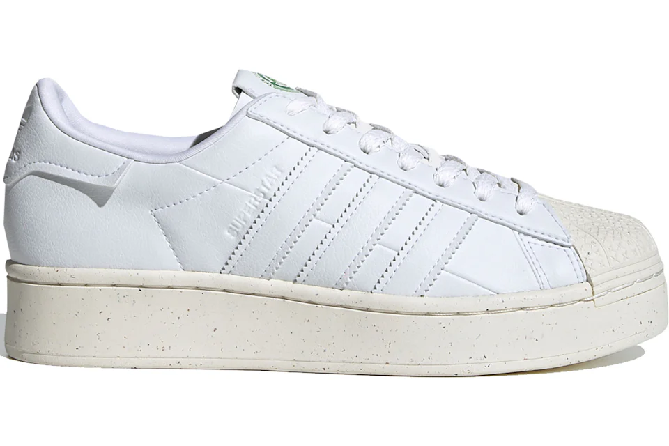 Adidas superstar bold white sales