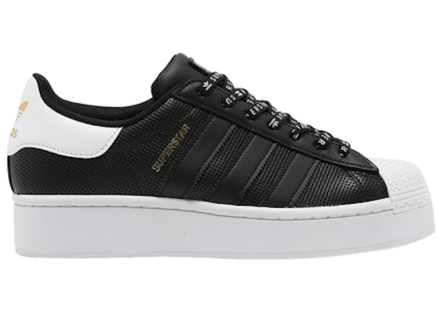 adidas Superstar Bold Core Black (Women's) - FV3442 - US adidas Superstar Bold Core Black (Women's) - FV3442 - US