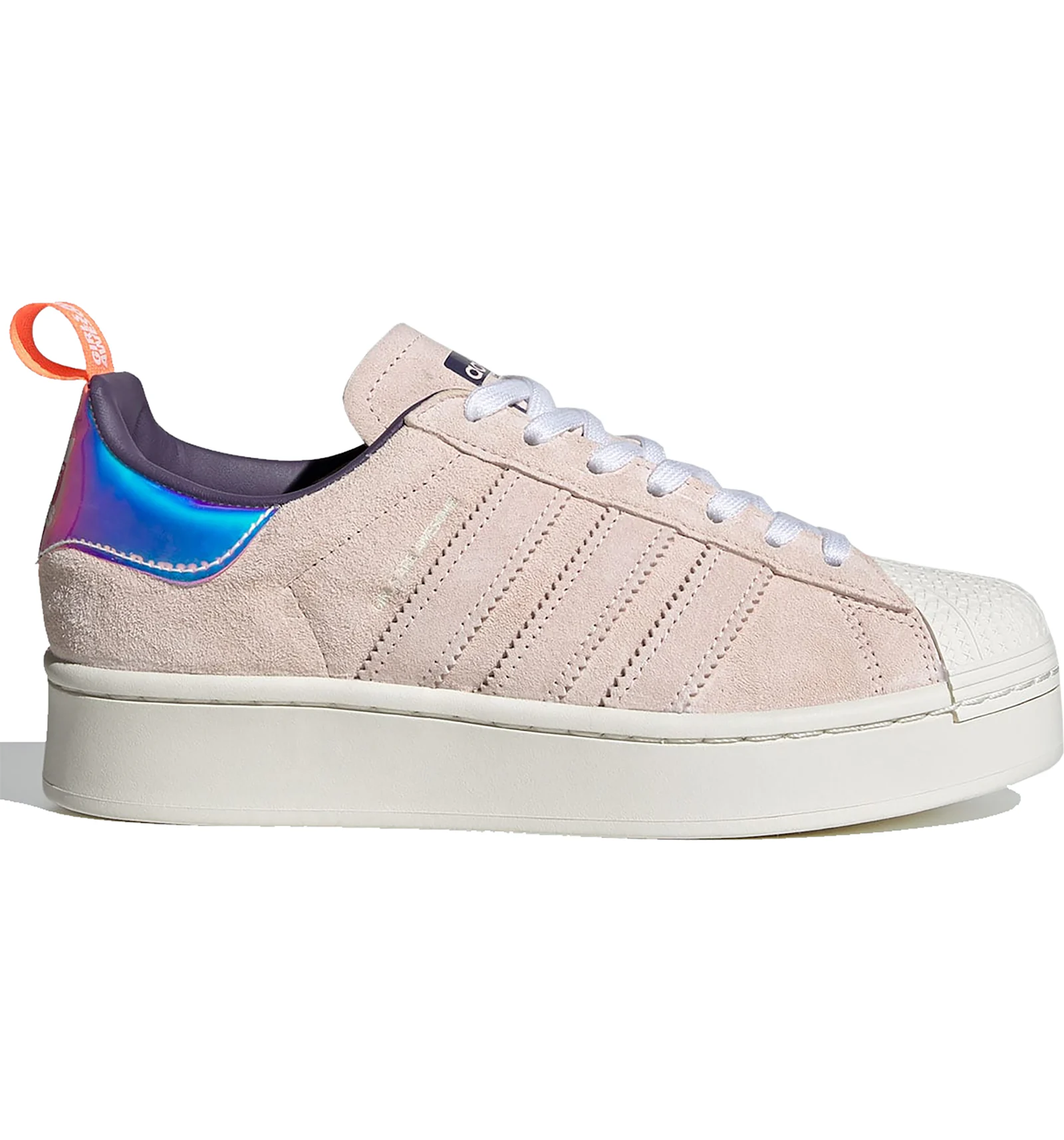 Superstar bold white pink deals