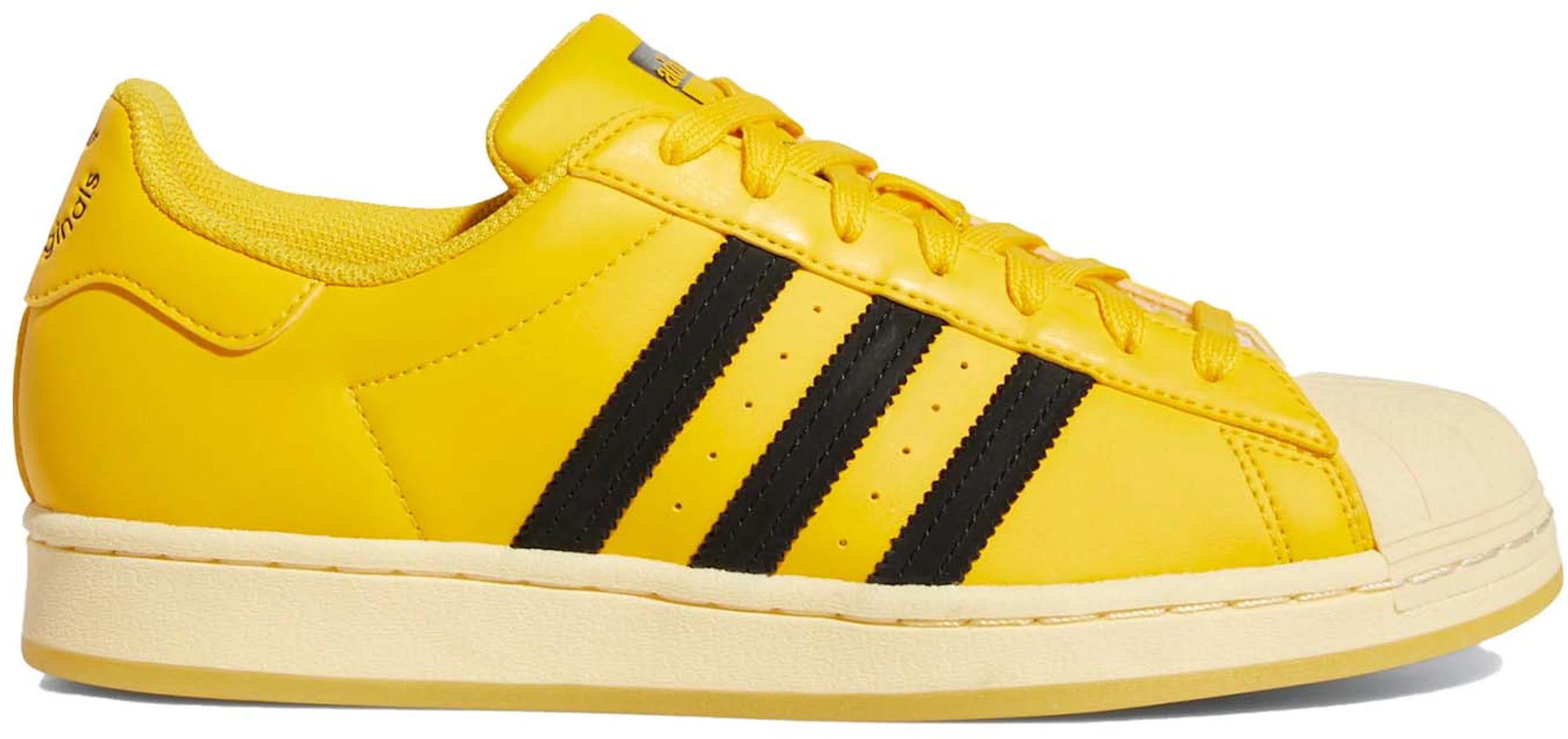 Ondergedompeld aan de andere kant, Opgetild adidas Superstar Bold Gold Easy Yellow - GY2070 - US
