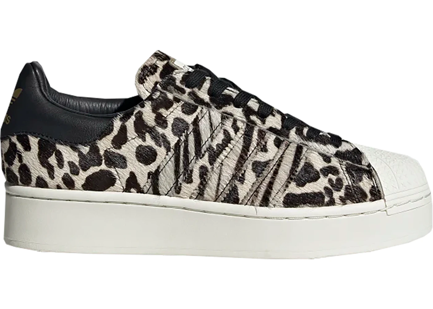 Leopard adidas superstar best sale