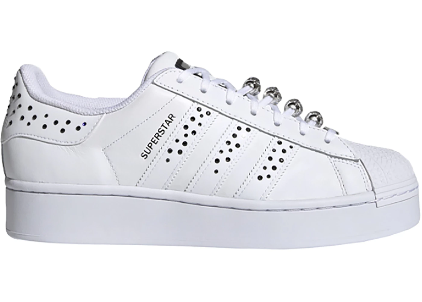 Adidas superstar bold discount wit
