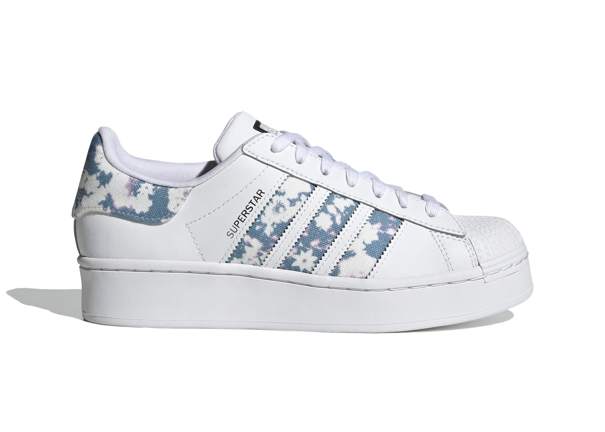adidas Superstar Bold White Ambient Sky (Women's) - GZ8178 - US