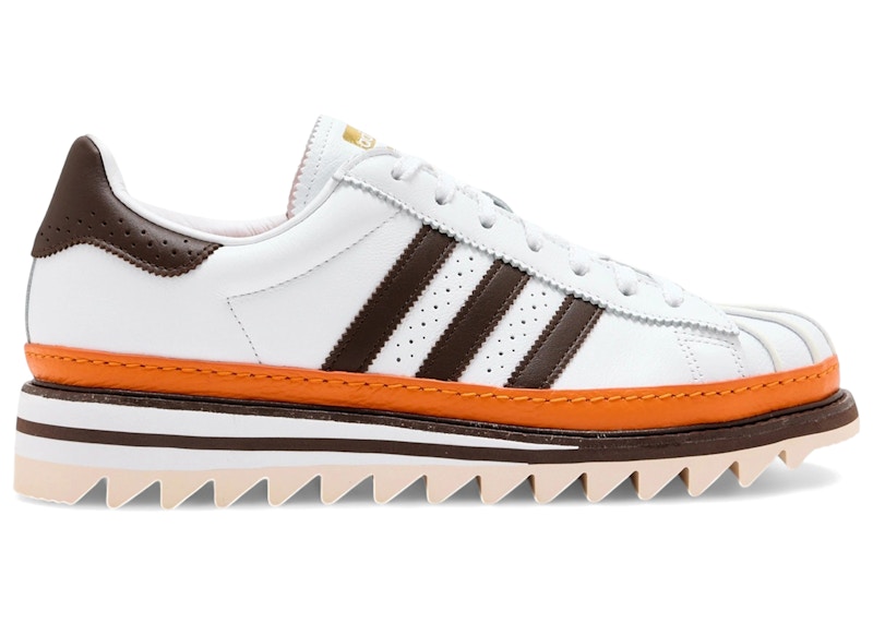 adidas Superstar CLOT by Edison Chen White Coffee Men's - KK1388 - US