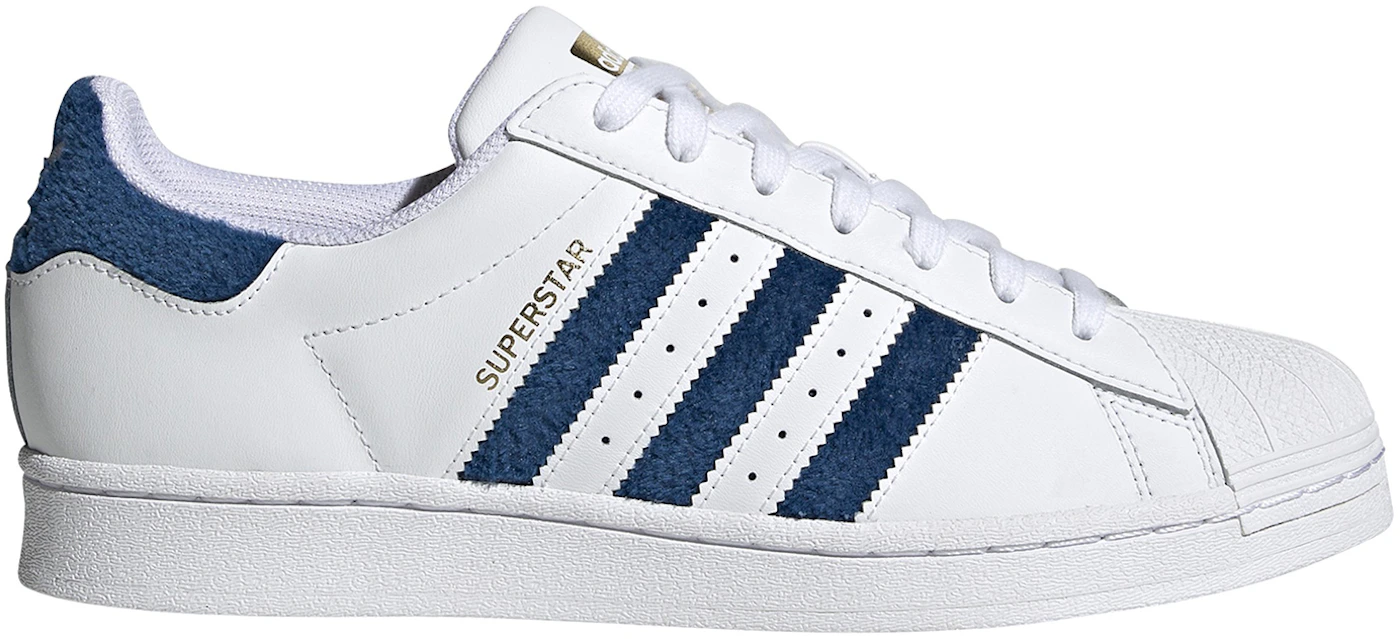 premium.customs — Adidas superstar blue camo stripes