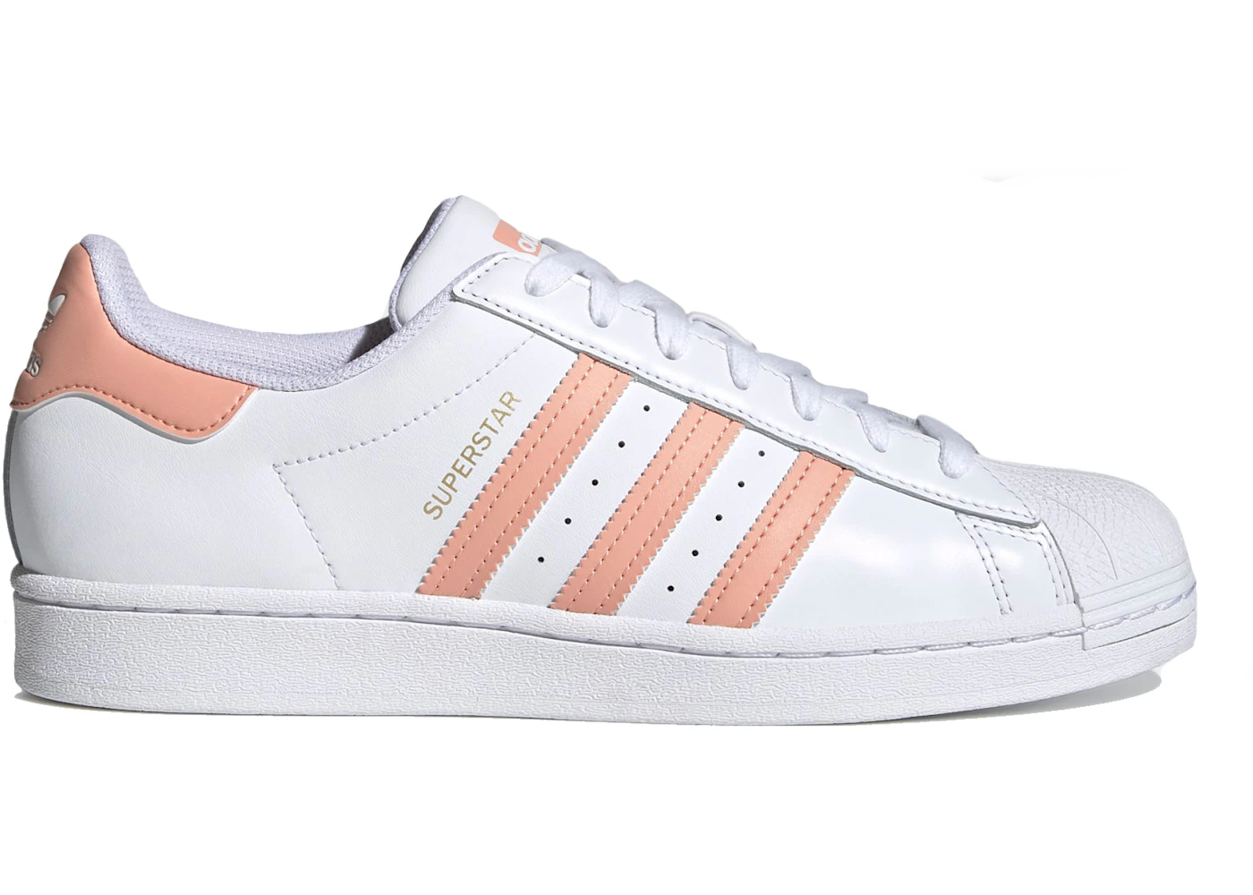 Adidas superstars with rose gold Clearance