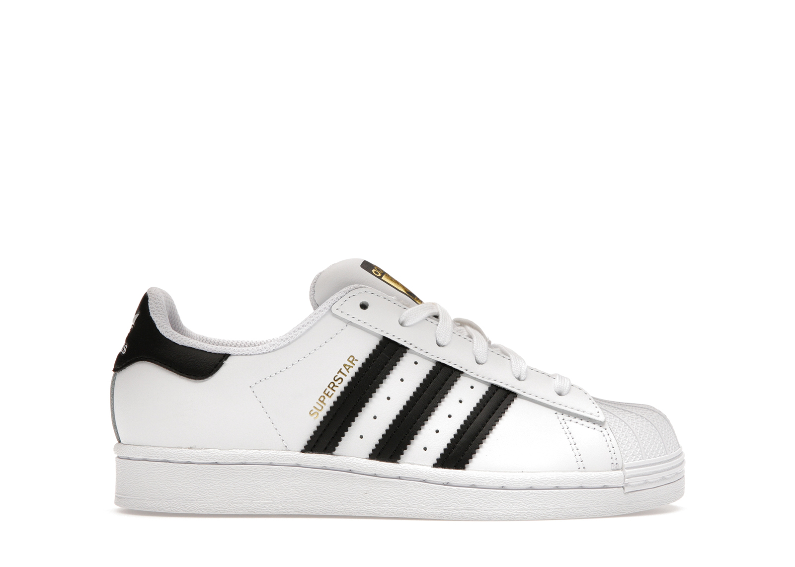adidas superstar shoes white and gold