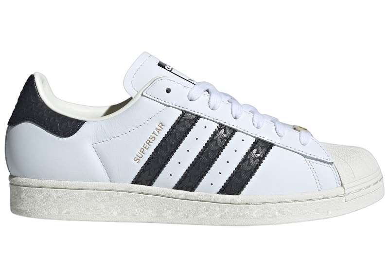 Adidas superstar weiß schwarz fashion gold