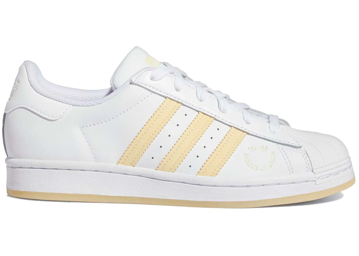 adidas Superstar Cloud White Easy Yellow (Women's) - GY2073 - US adidas Superstar Cloud White Easy Yellow (Women's) - GY2073 - US