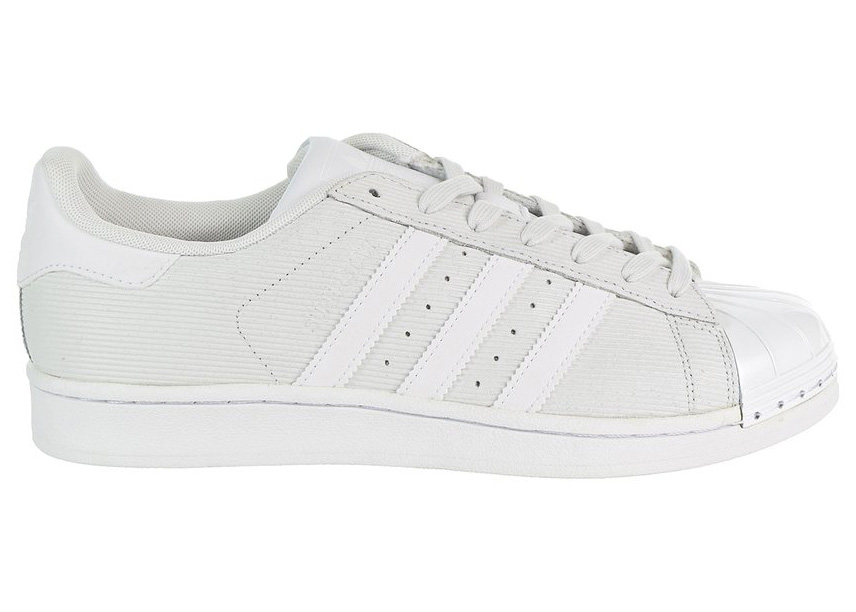 adidas superstar grey and white