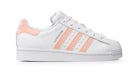 adidas Superstar Cloud White Haze Coral (GS)