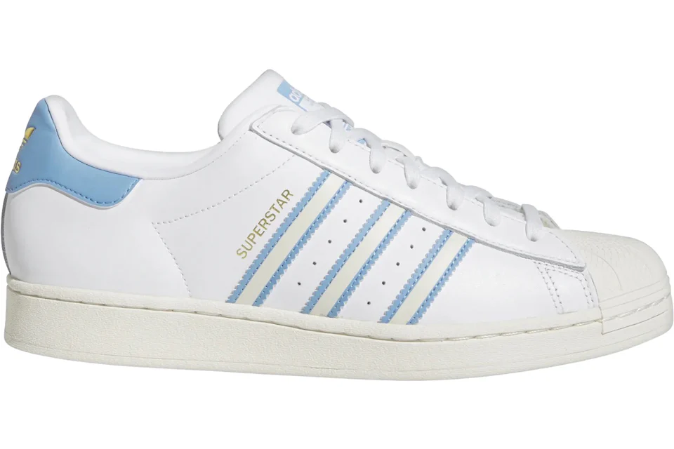 Superstar white light blue Clearance