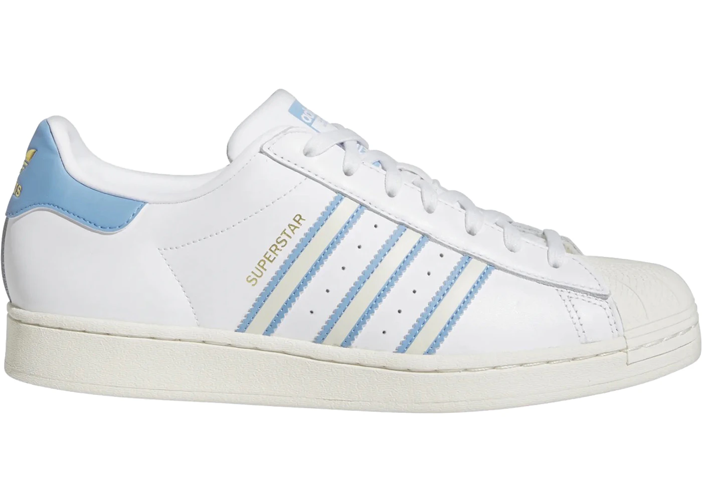 Superstar mens light blue Clearance