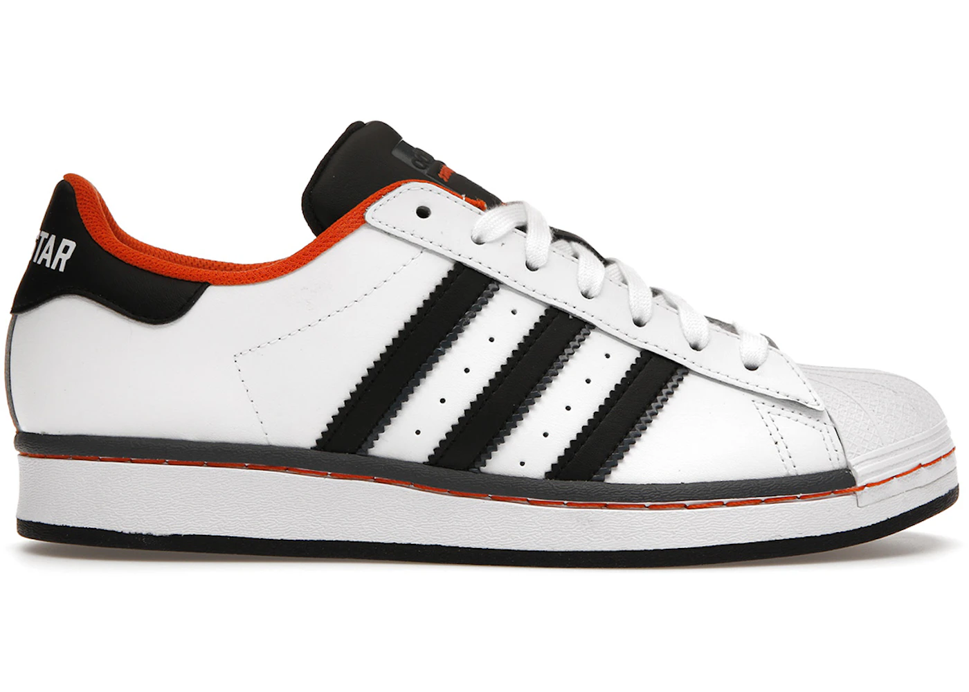 adidas Superstar Cloud White Orange (GS) FV3685 US