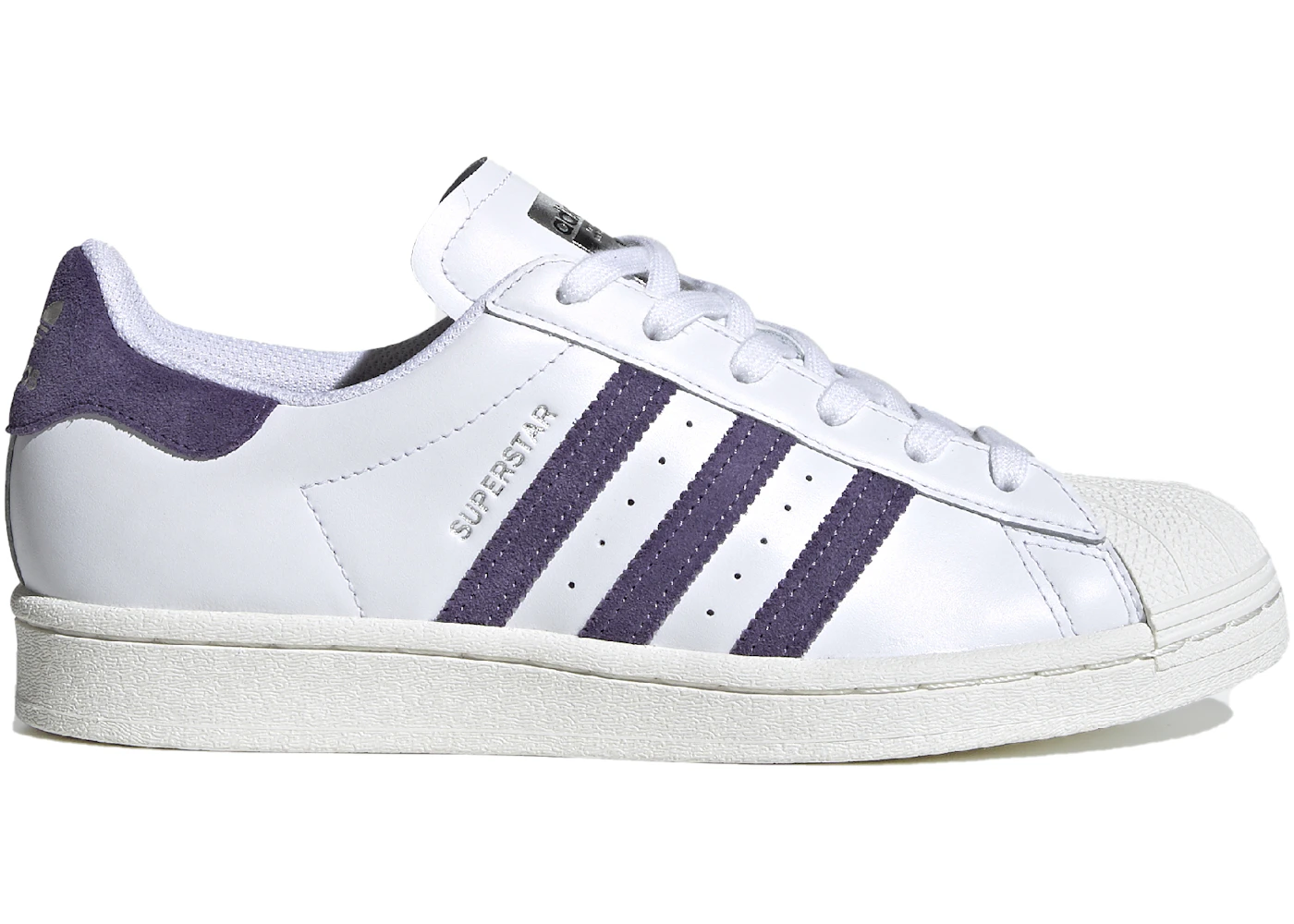 Adidas originals superstar womens purple Clearance